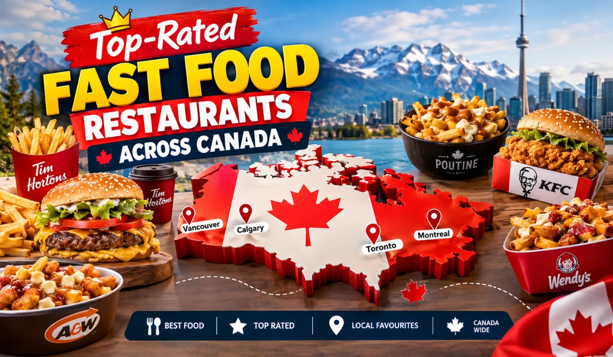 Top-rated Fast Food Restaurants Across Canada
